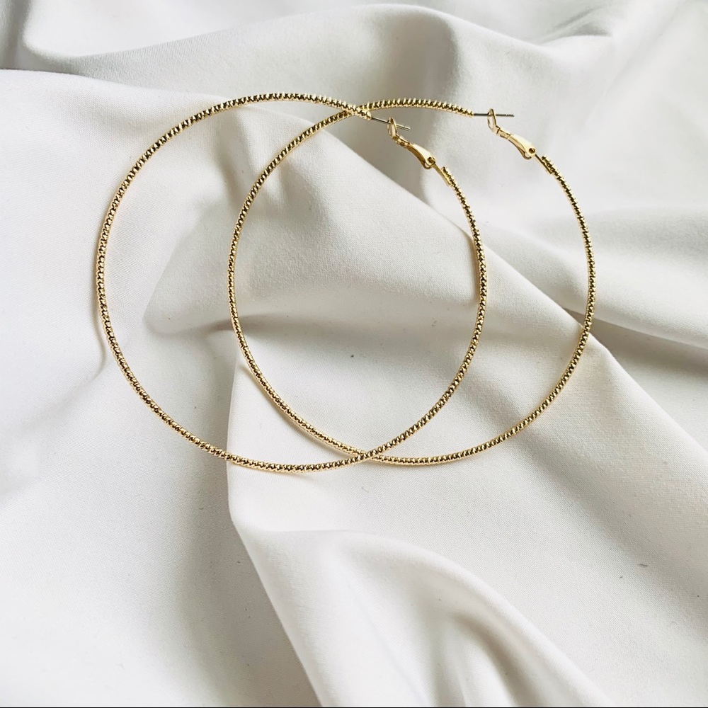 Classic Gold Hoop Earrings